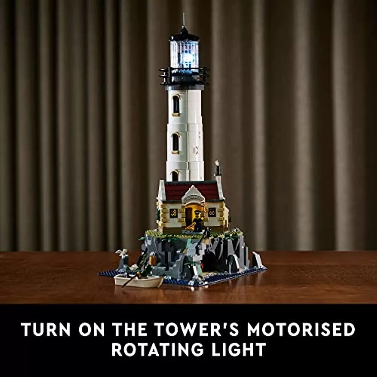 - Ideas Motorized Lighthouse 21335 Building Set for Adults (2,065 Pieces)
