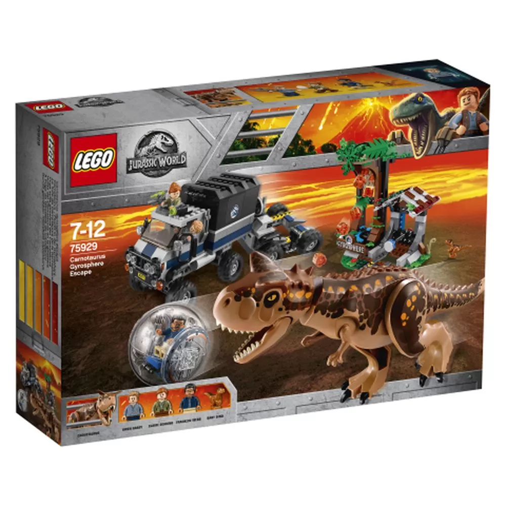 - 75929 JURASSIC WORLD CARNOTAURUS GYROSPHERE ESCAPE