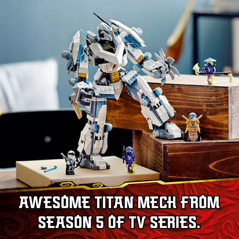 - 71738 NINJAGO ZANES TITAN MECH BATTLE