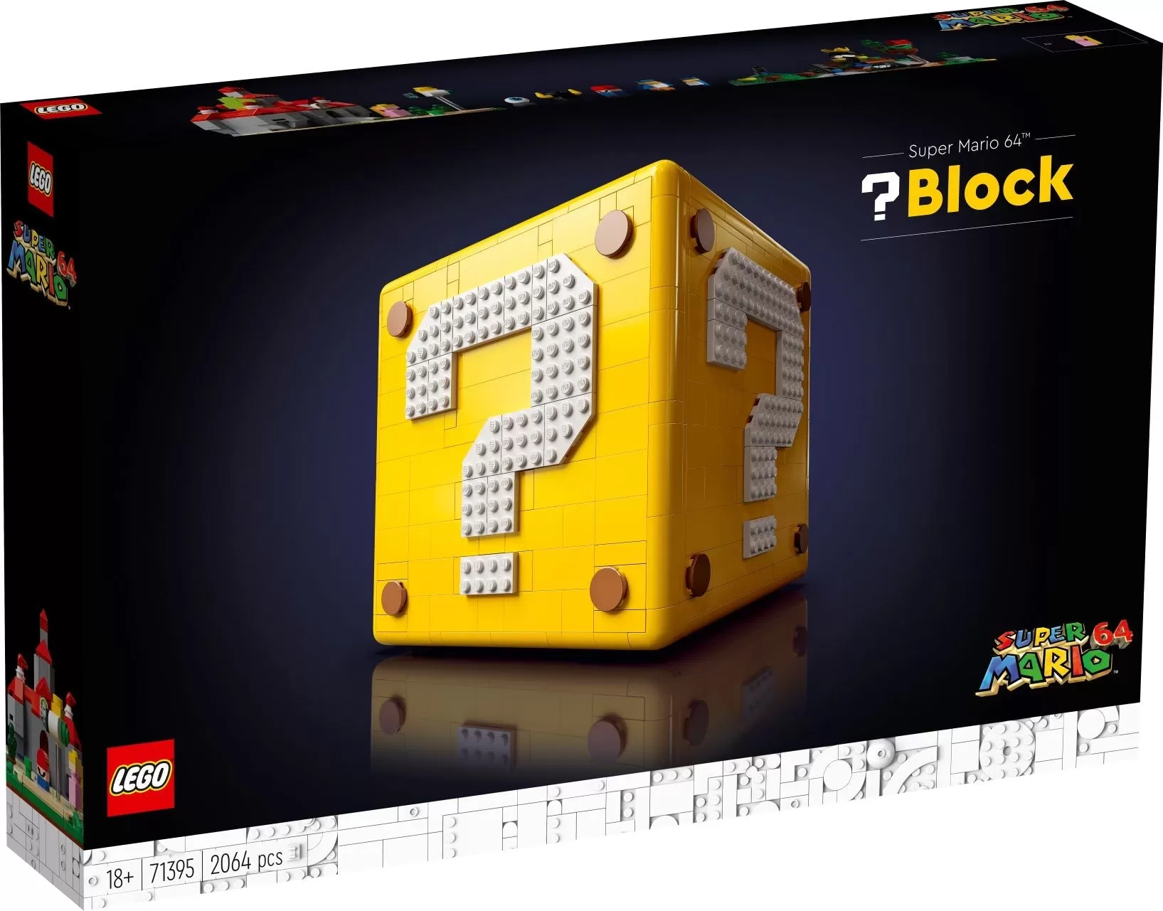 - 71395 SUPER MARIO 64 QUESTION MARK BLOCK