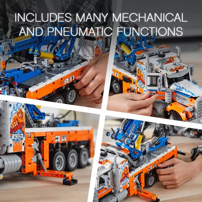 - 42128 TECHNIC HEAVY-DUTY TOW TRUCK