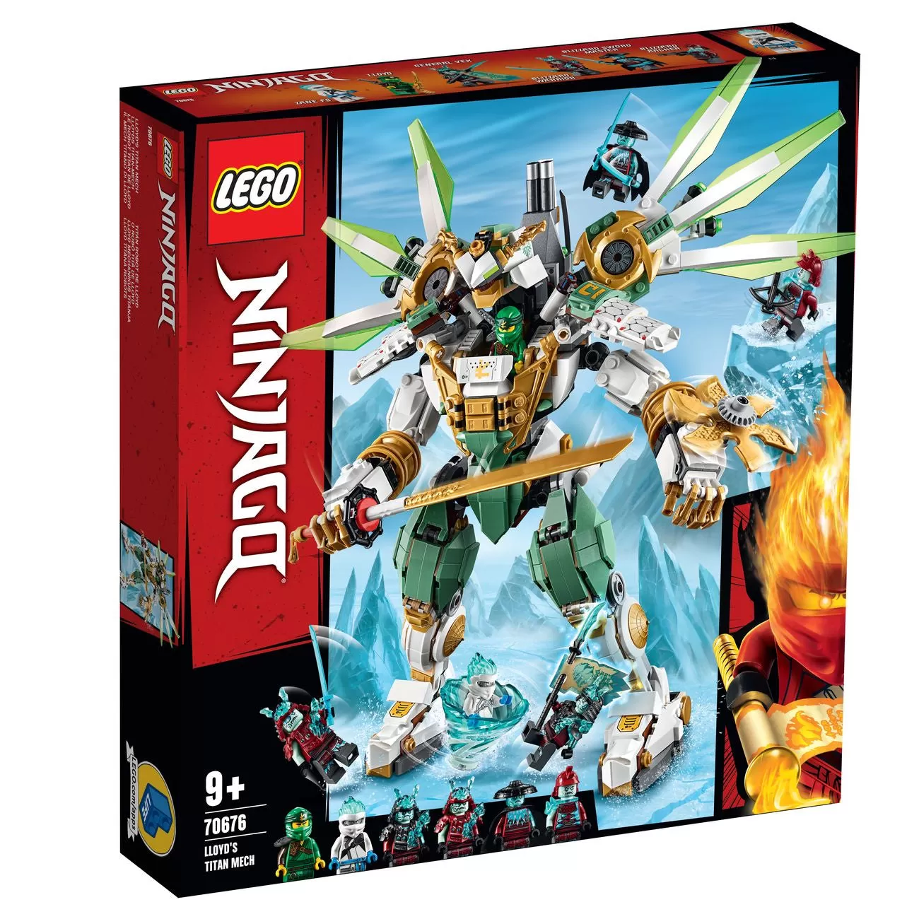 - 70676 NINJAGO LLOYDS TITAN MECH