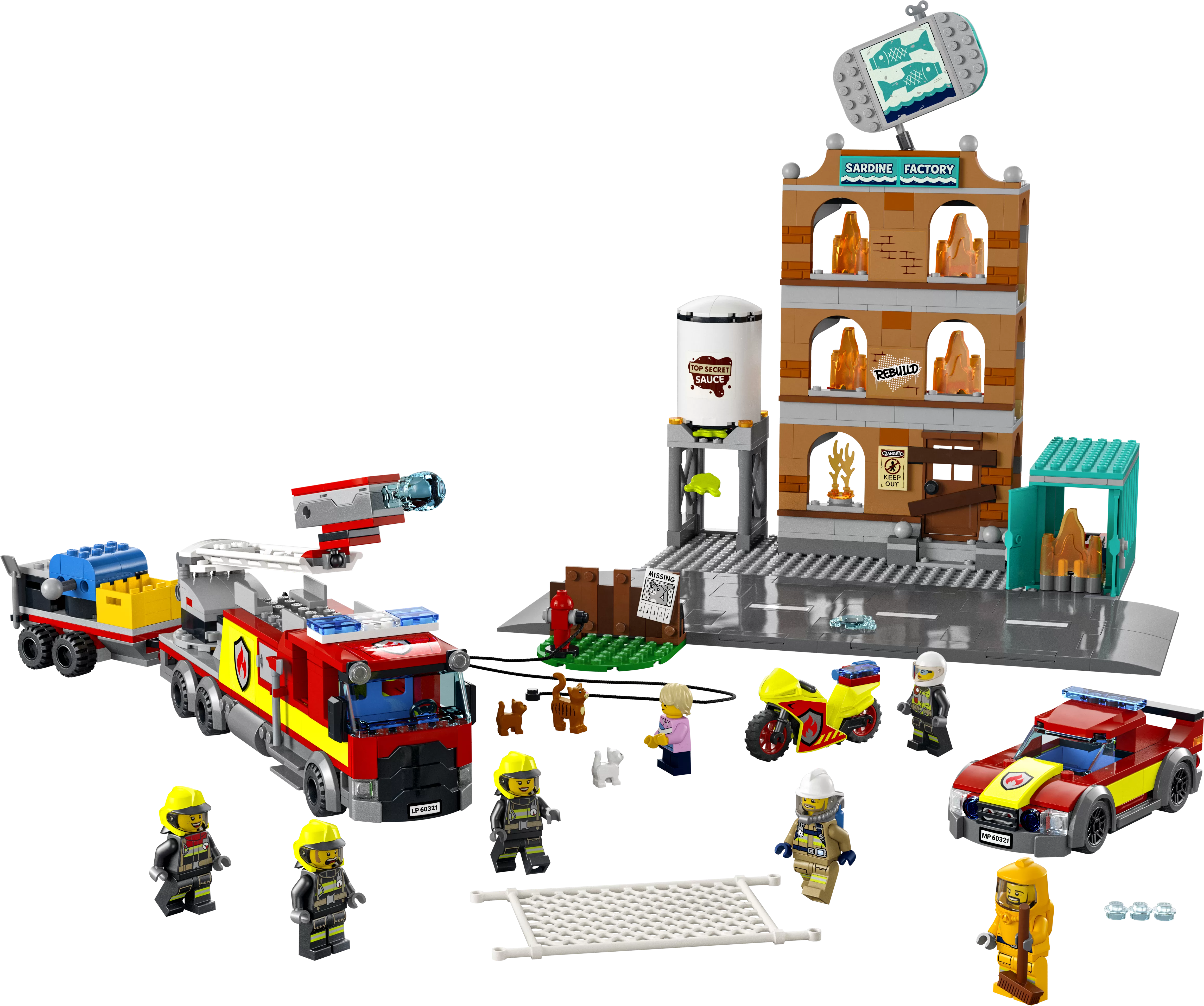 - 60321 CITY FIRE BRIGADE