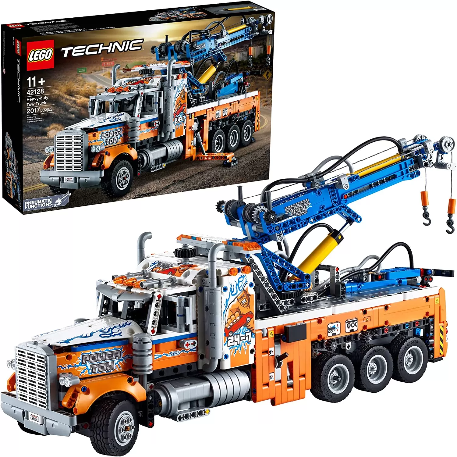 - 42128 TECHNIC HEAVY-DUTY TOW TRUCK