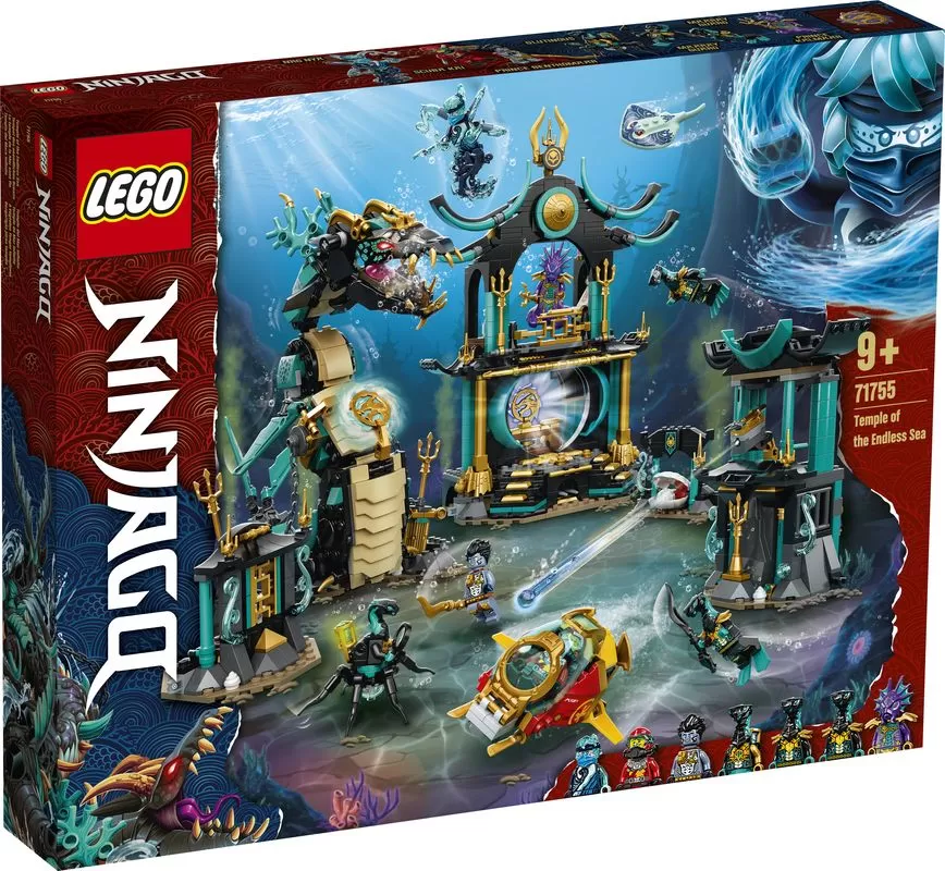 - NINJAGO 71755 TEMPLE OF THE ENDLESS SEA