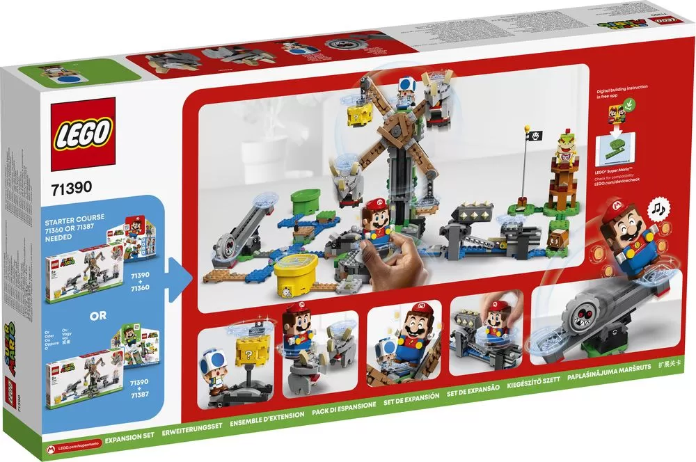 - 71390 SUPER MARIO REZNOR KNOCKDOWN EXPANSION SET
