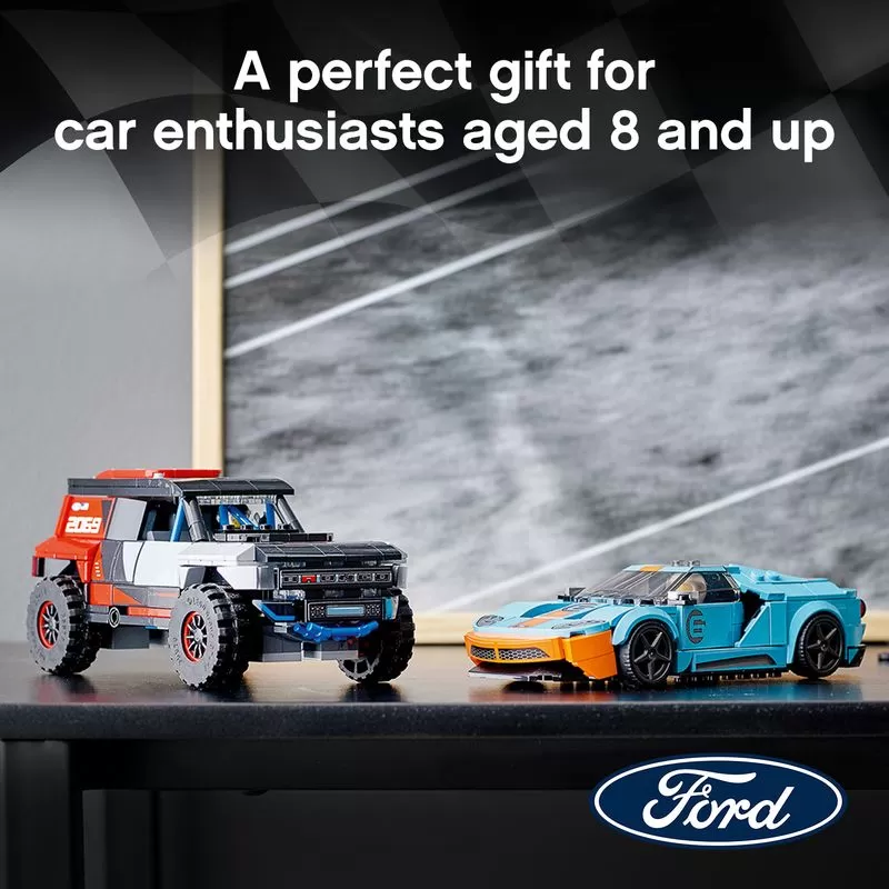 - 76905 SPEED CHAMPIONS FORD GT HERITAGE EDITION AND BRONCO R