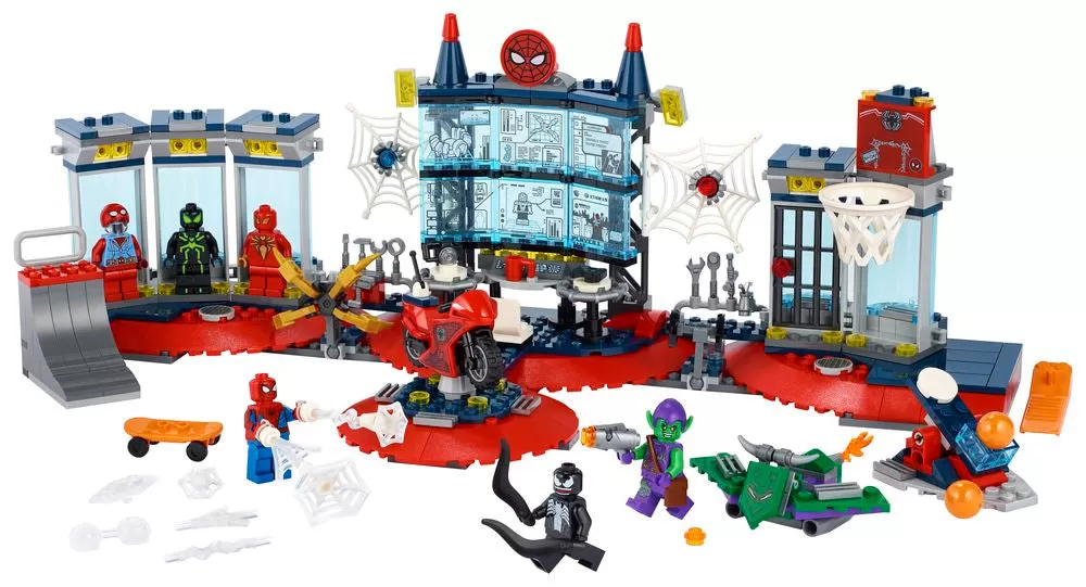 - 76175 MARVEL ATTACK ON THE SPIDER LAIR