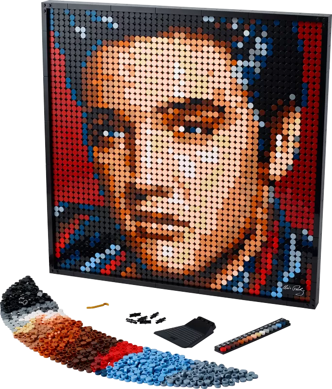 - ART ELVIS PRESLEY THE KING 31204 BUILDING KIT