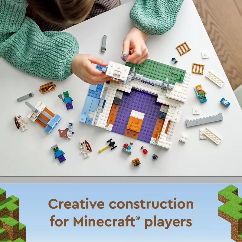 -® MINECRAFT® THE ICE CASTLE 21186 BUILDING KIT