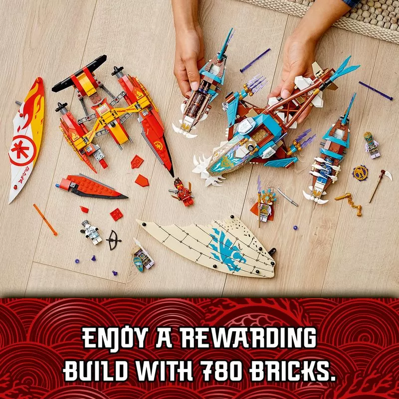 - 71748 NINJAGO CATAMARAN SEA BATTLE