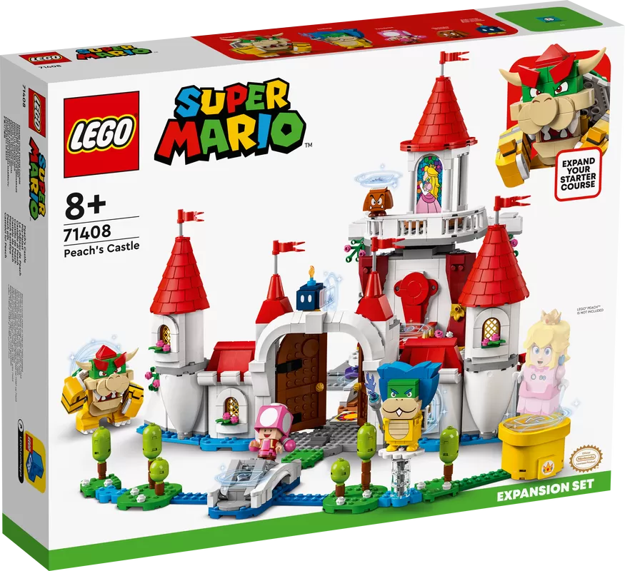 - 71408 SUPER MARIO PEACH'S CASTLE EXPANSION SET