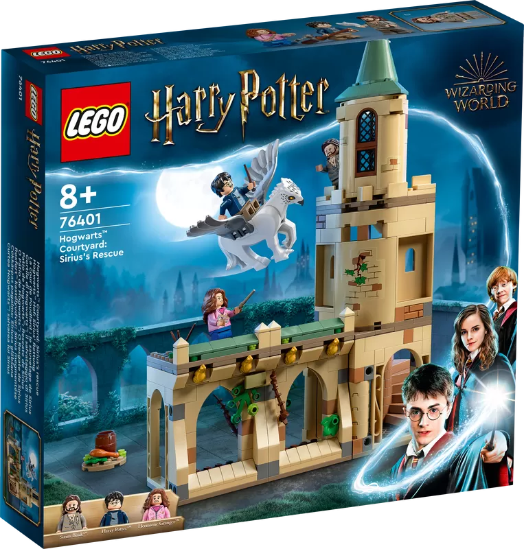 -® 76401 HARRY POTTERTM HOGWARTSTM COURTYARD: SIRIUS’S RESCUE BUILDING KIT