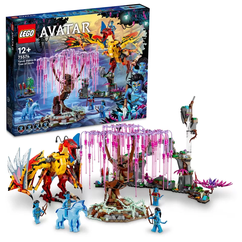 -® 75574 AVATAR TORUK MAKTO & TREE OF SOULS BUILDING TOY SET