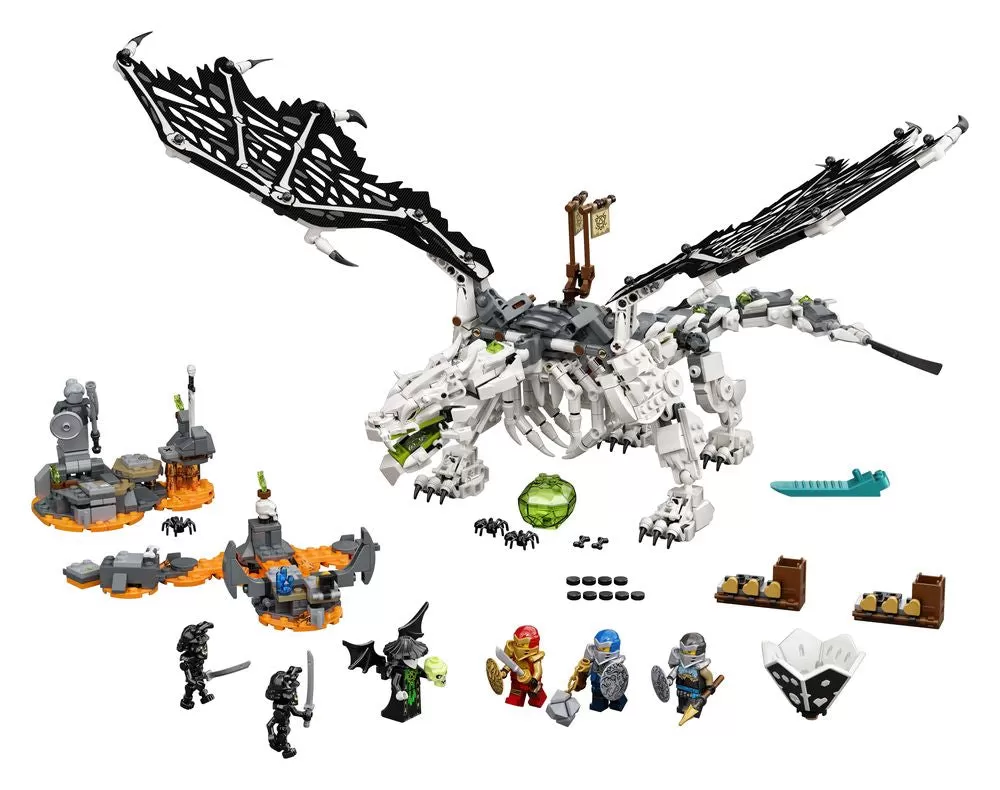 - 71721 NINJAGO SKULL SORCERERS DRAGON