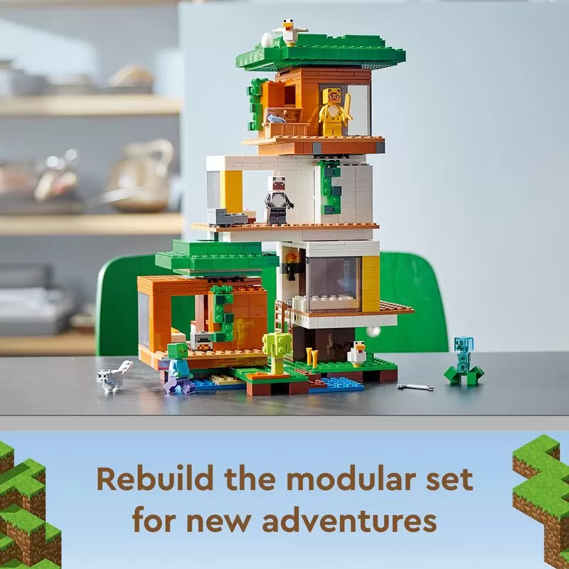 - MINECRAFT 21174 THE MODERN TREEHOUSE