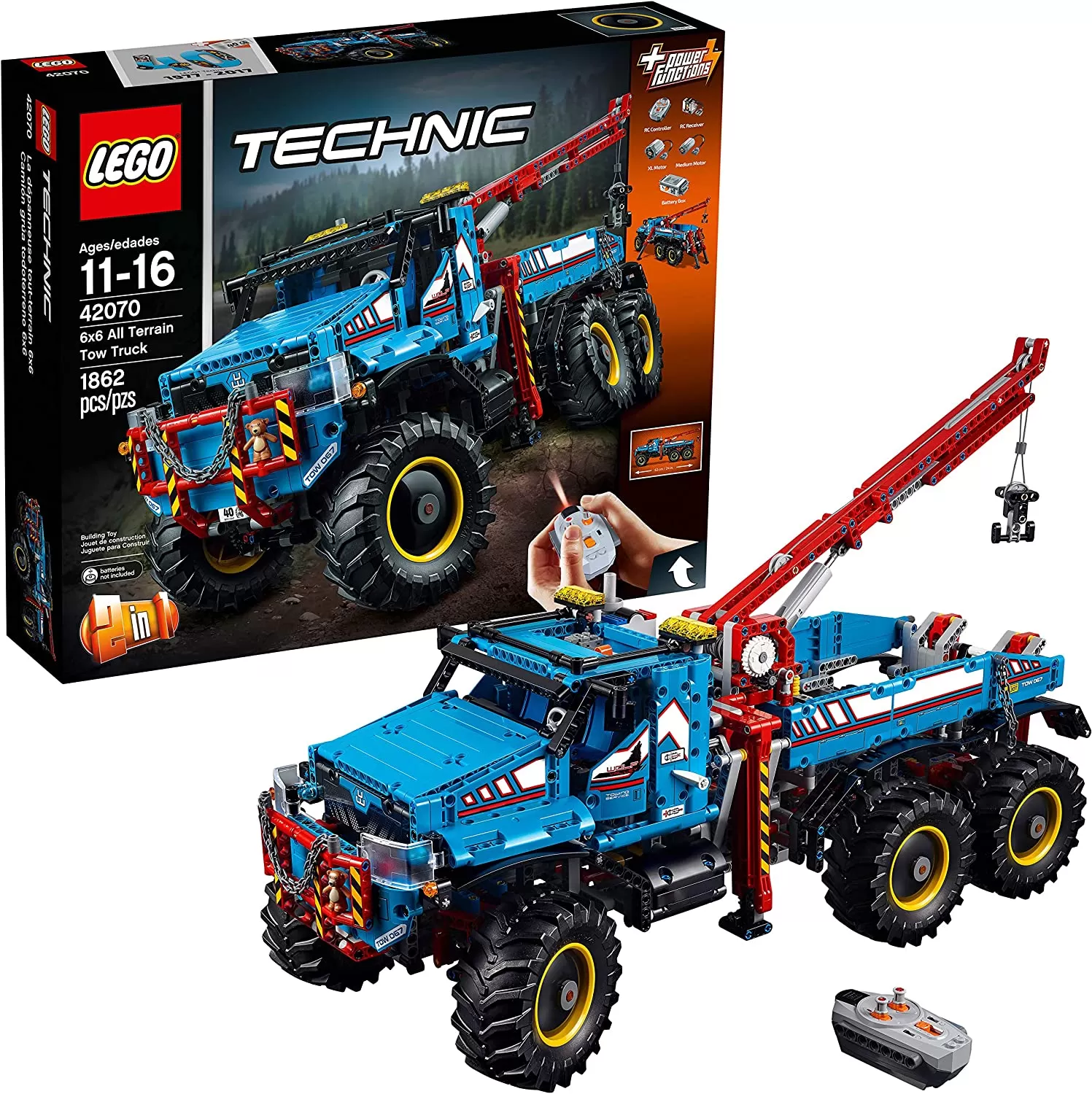 - 42070 6x6 All Terrain Tow Truck