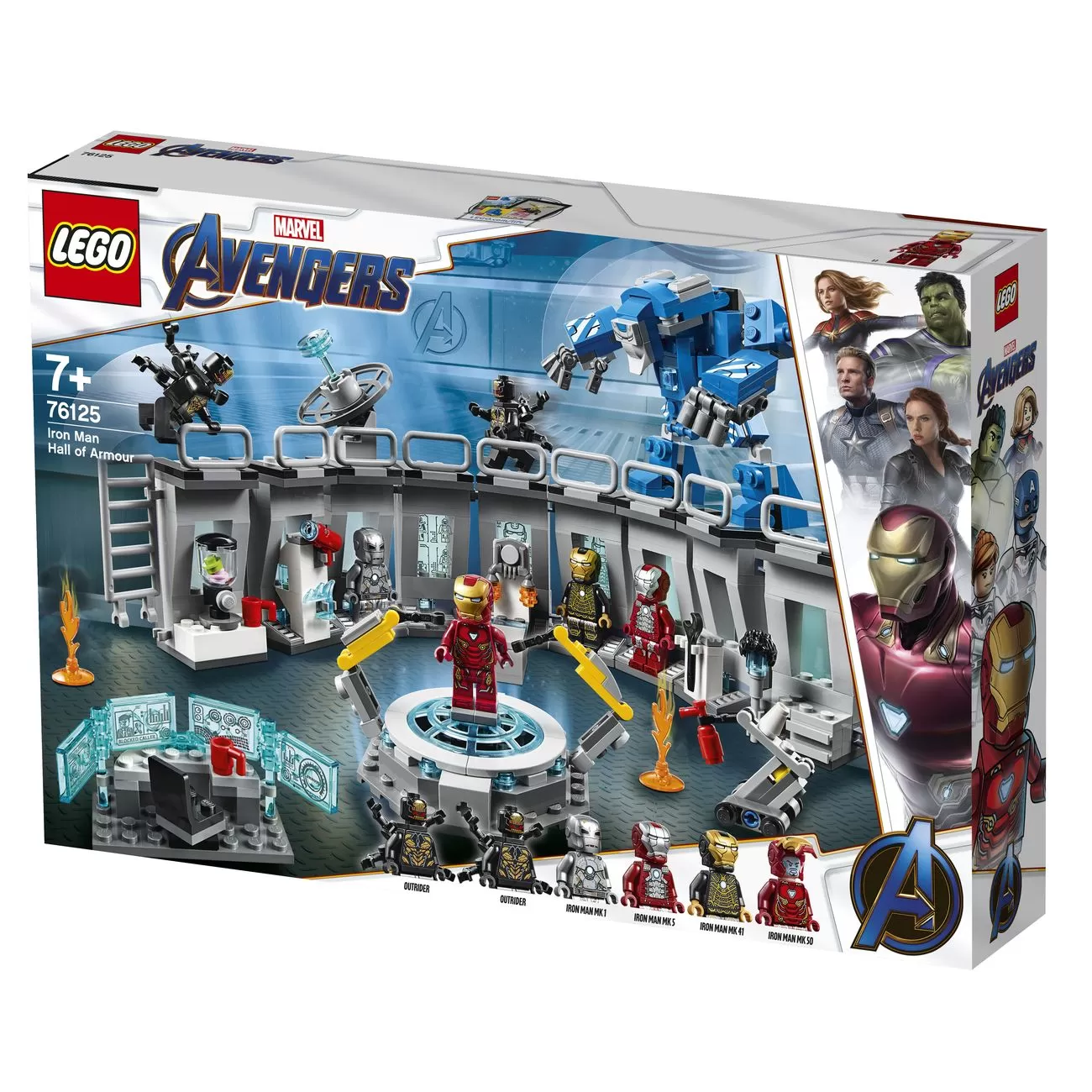 - MARVEL SUPER HEROES IRON MAN HALL OF ARMOR 76125