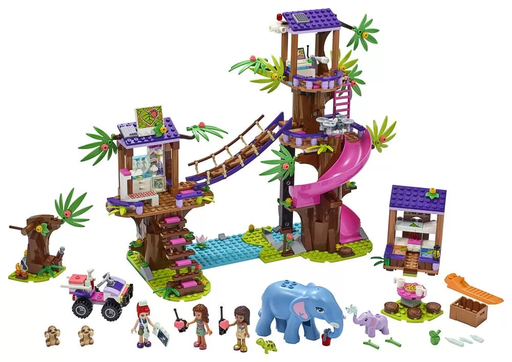 - 41424 FRIENDS JUNGLE RESCUE BASE