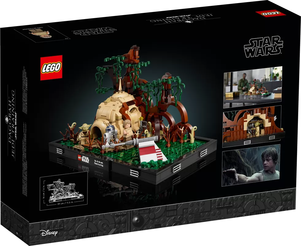 - - DAGOBAH JEDI TRAINING DIORAMA 75330 BUILDING KIT