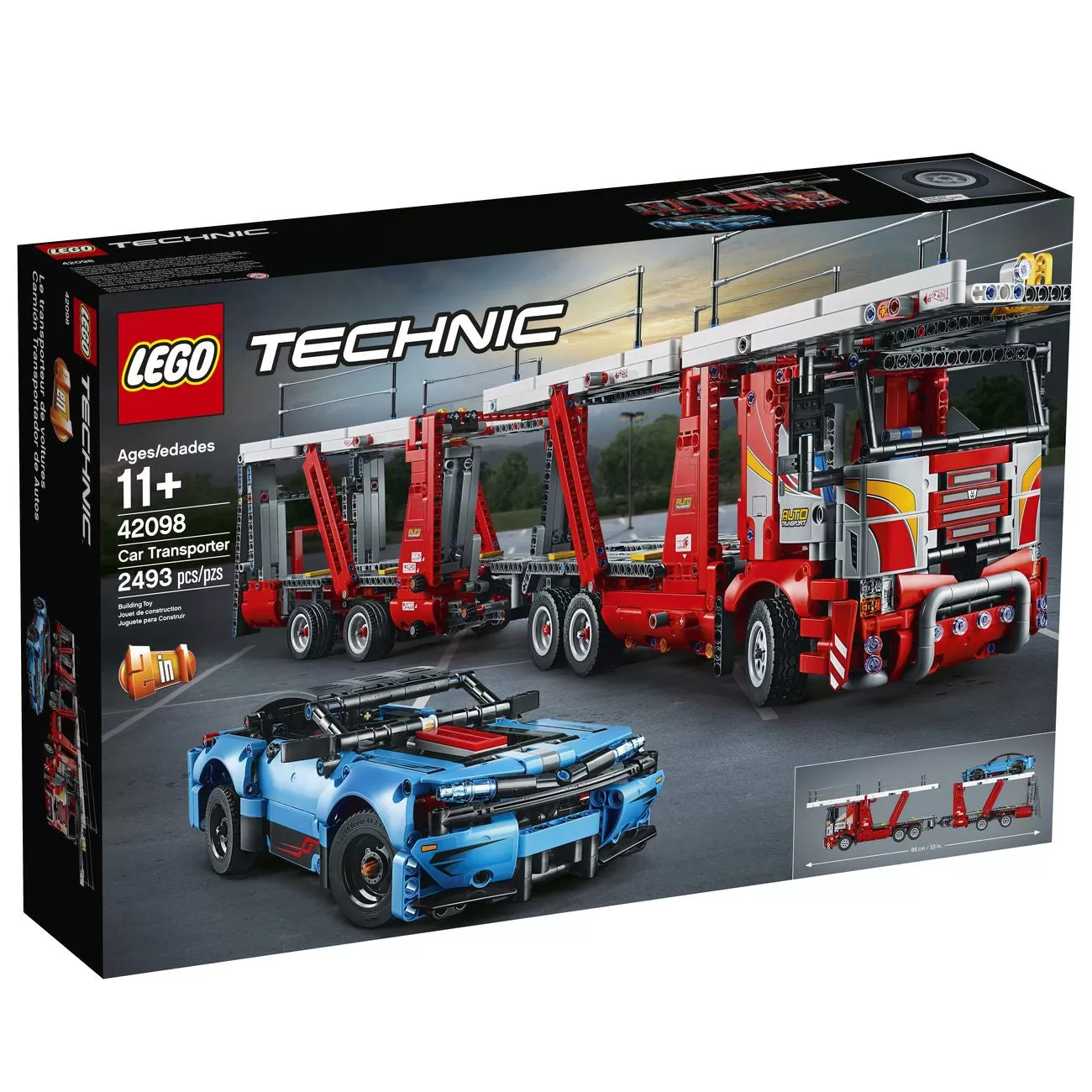 - 42098 TECHNIC CAR TRANSPORTER
