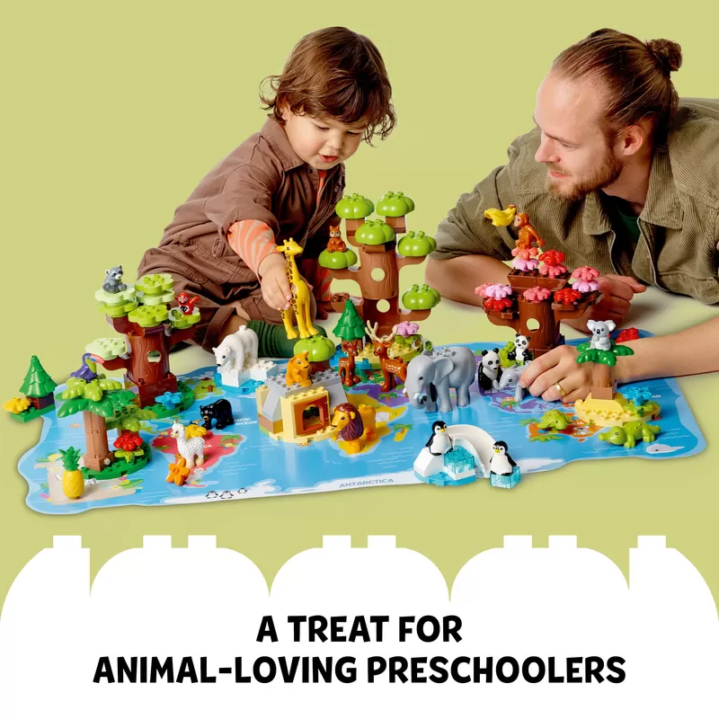 - 10975 DUPLO WILD ANIMALS OF THE WORLD