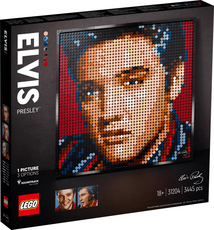 - ART ELVIS PRESLEY THE KING 31204 BUILDING KIT