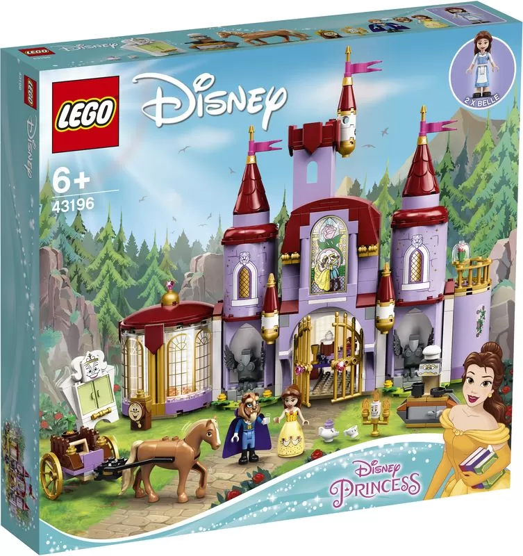 - 43196 - PRINCESS BELLE AND BEAST'S CASTLE
