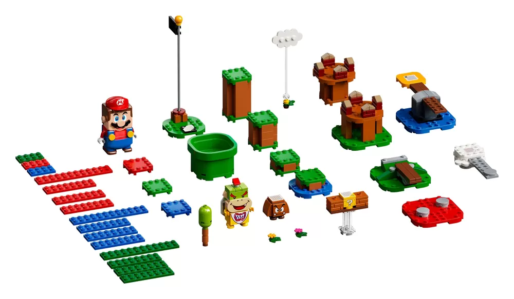 - SUPER MARIO ADVENTURES WITH MARIO STARTER COURSE 71360 BUILDING KIT