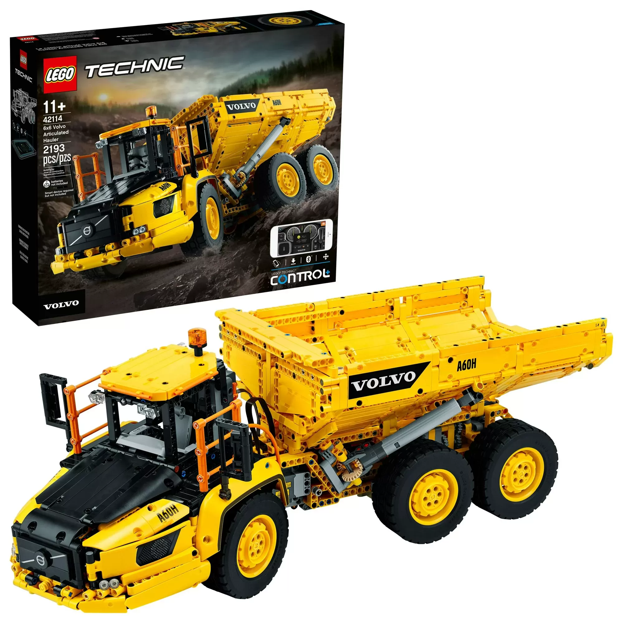 - 42114 TECHNIC 6X6 VOLVO ARTICULATED HAULER