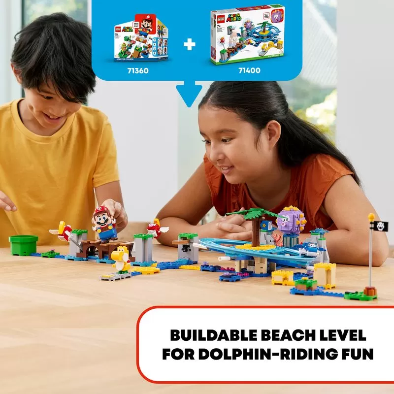 - 71400 SUPER MARIO BIG URCHIN BEACH RIDE EXPANSION SET