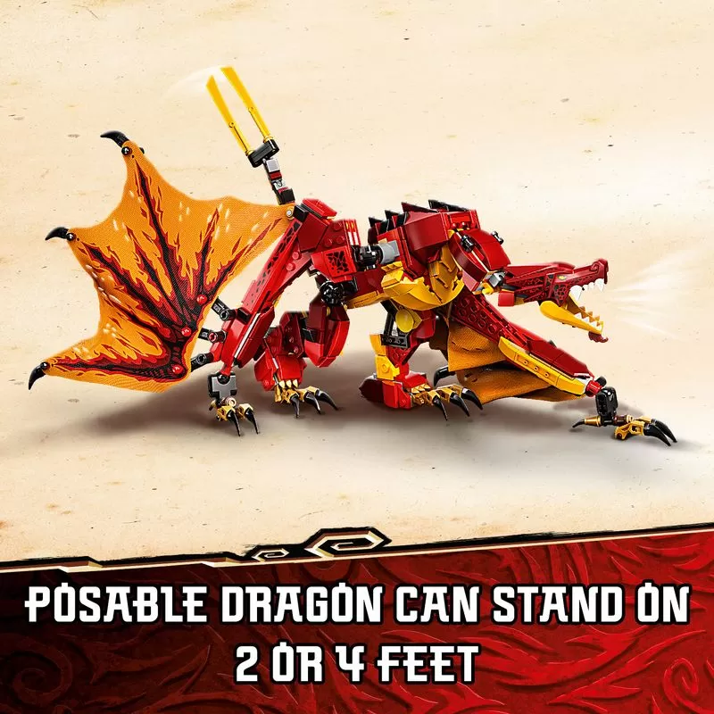 - NINJAGO 71753 FIRE DRAGON ATTACK