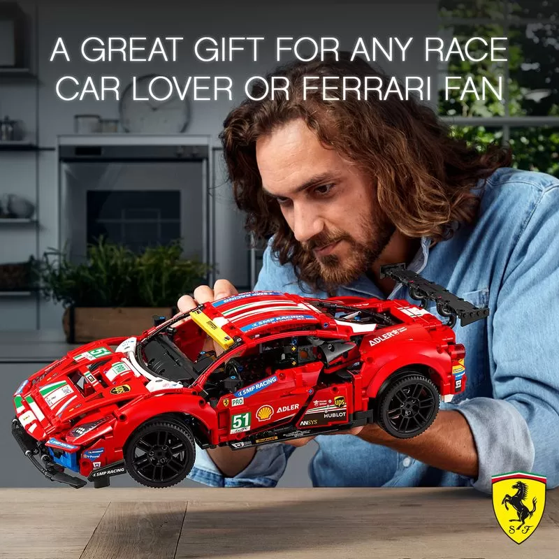 - 42125 TECHNIC FERRARI 488 GTE - AF CORSE #51