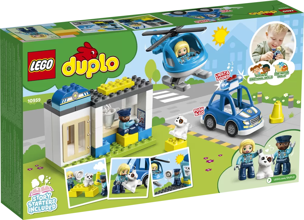 - 10959 DUPLO POLICE STATION & HELICOPTER