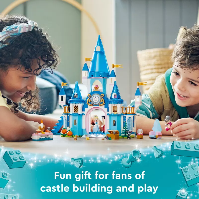 43206 - CINDERELLA AND PRINCE CHARMING’S CASTLE BUILDING KIT