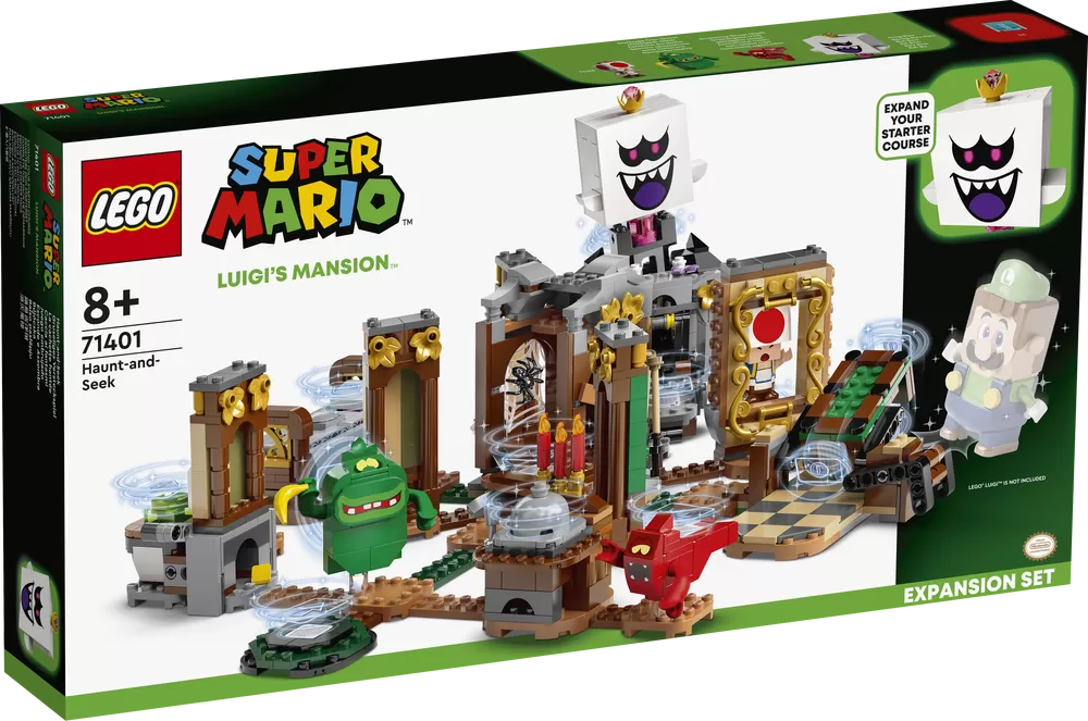 - 71401 SUPER MARIO LUIGIS MANSION HAUNT-AND-SEEK EXPANSION SET