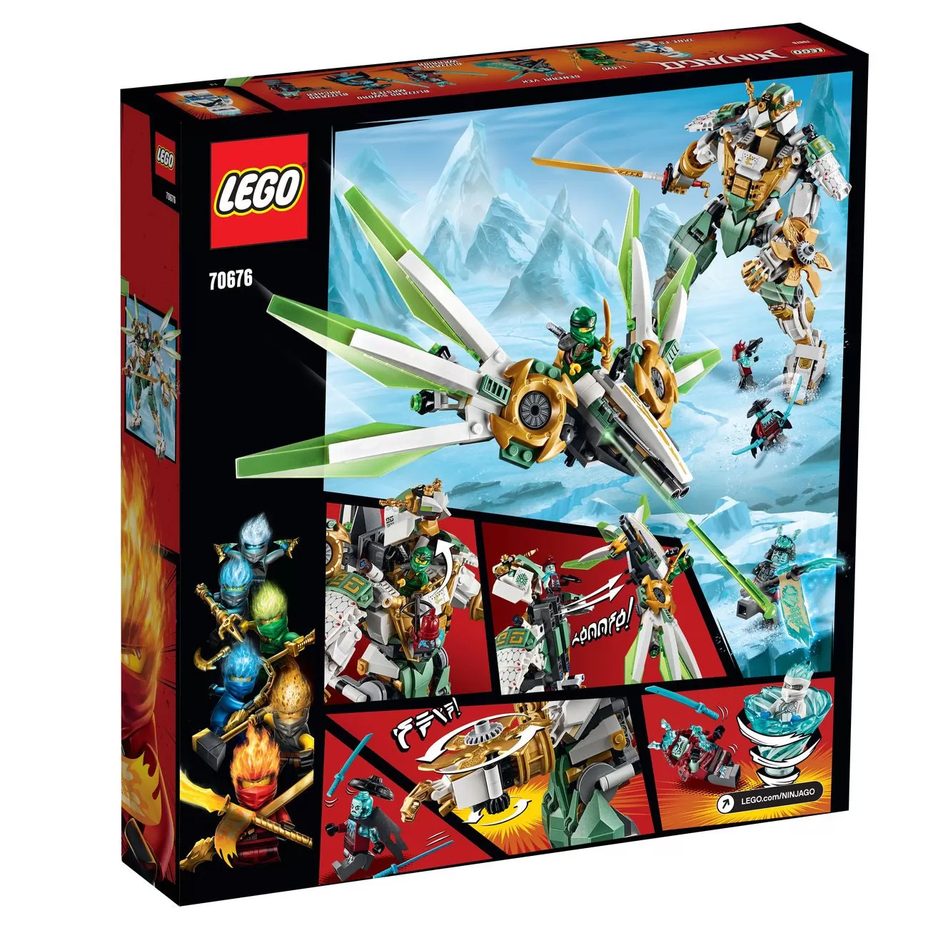 - 70676 NINJAGO LLOYDS TITAN MECH