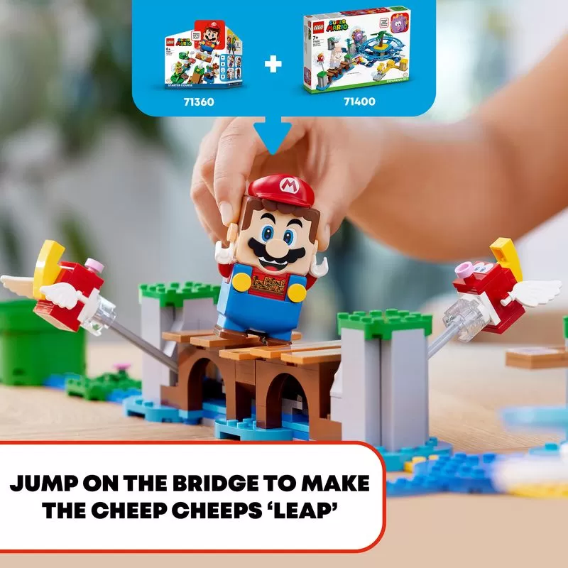 - 71400 SUPER MARIO BIG URCHIN BEACH RIDE EXPANSION SET