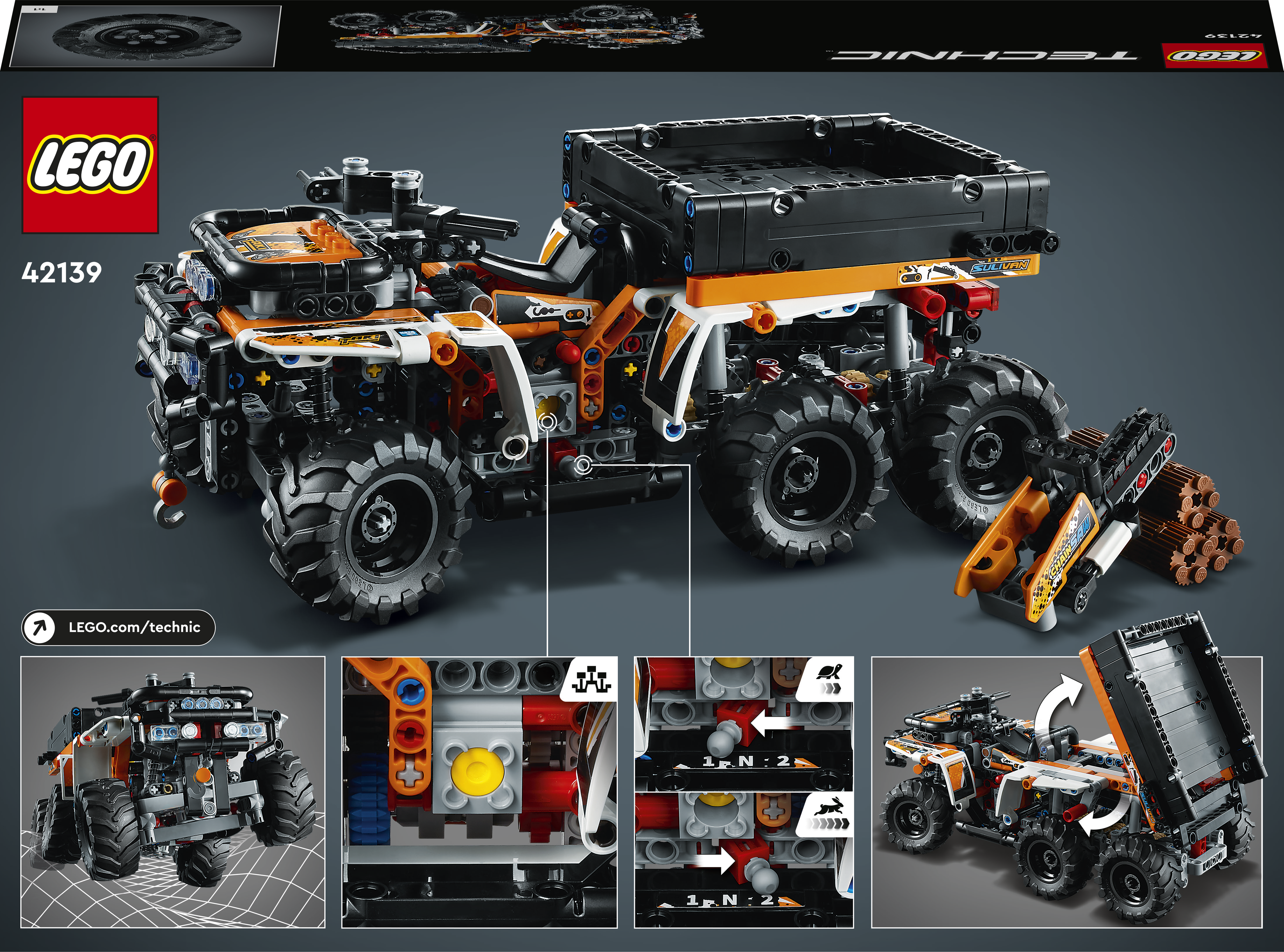 - 42139 TECHNIC ALL-TERRAIN VEHICLE