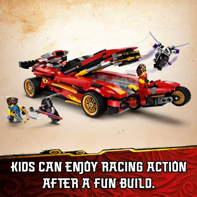 - 71737 NINJAGO X-1 NINJA CHARGER