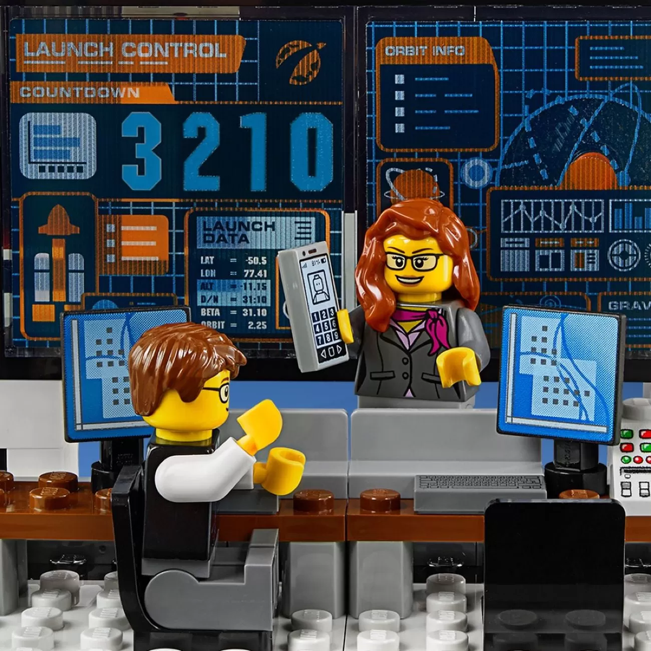- 60228 CITY DEEP SPACE ROCKET AND LAUNCH CONTROL