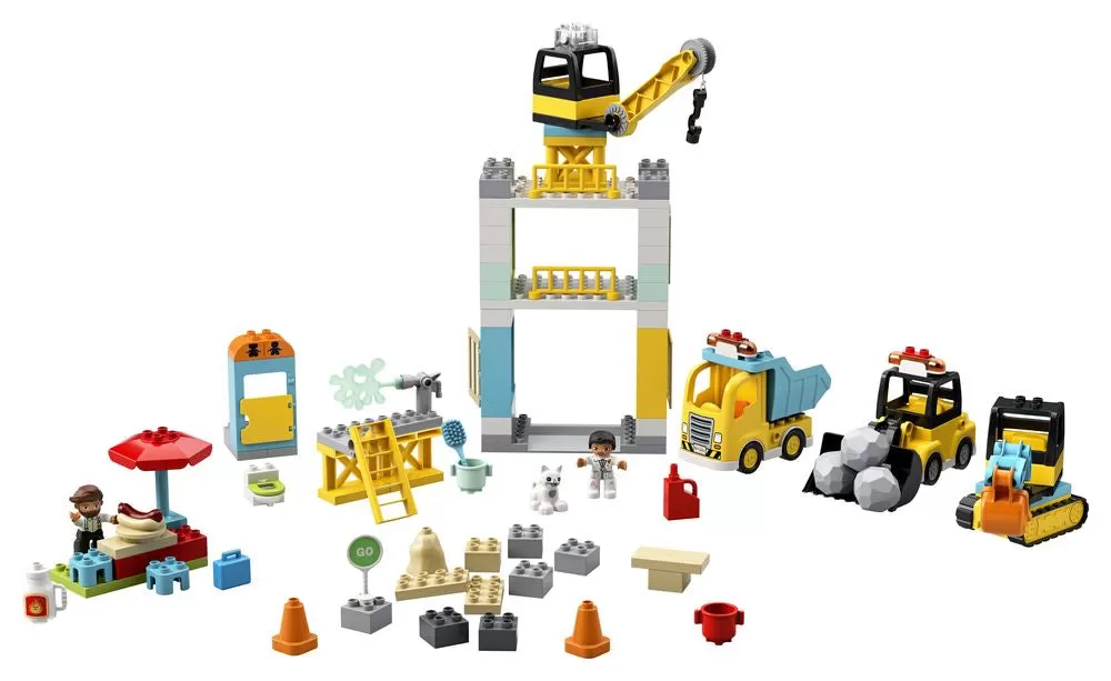 - 10933 DUPLO TOWER CRANE AND CONSTRUCTION