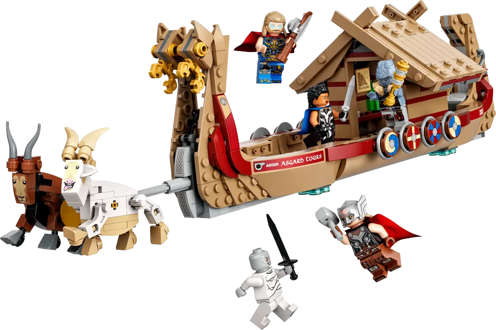 - 76208 SUPER HEROES MARVEL THOR THE GOAT BOAT