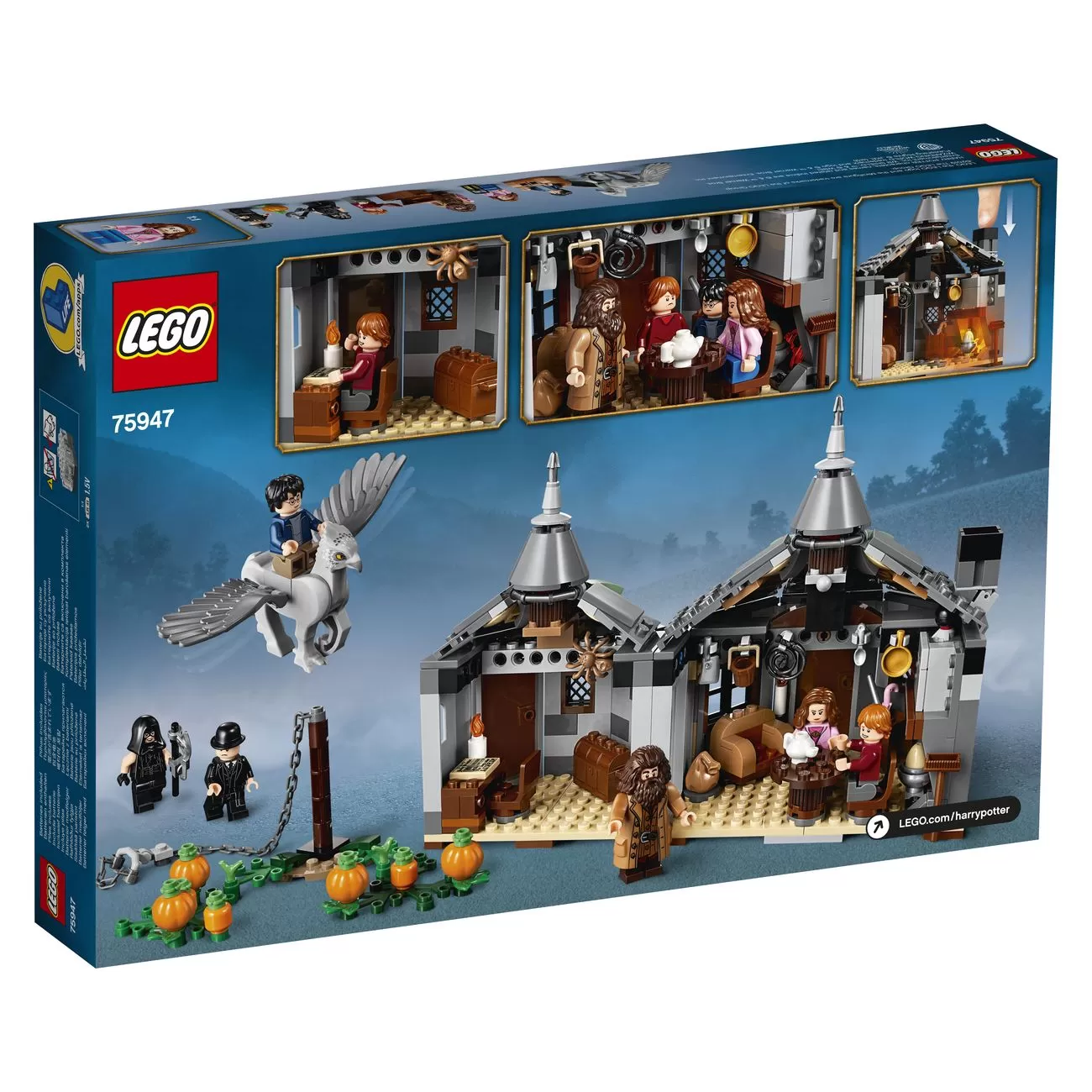 - 75947 HARRY POTTER HAGRIDS HUT BUCKBEAKS RESCUE