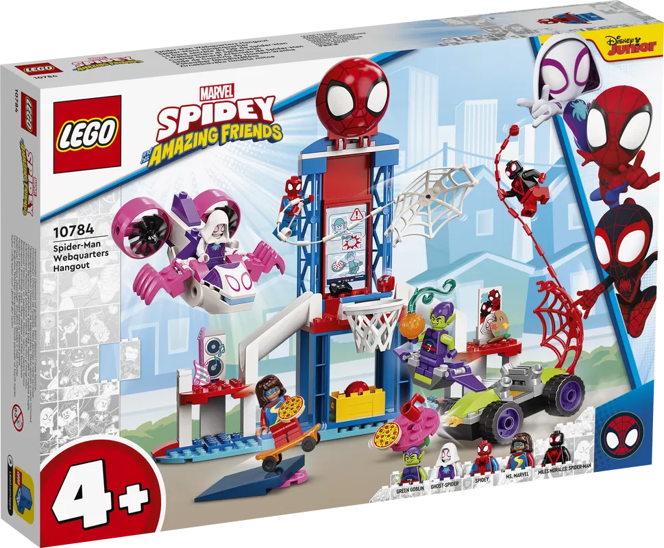 - 10784 MARVEL SPIDEY SPIDER-MAN WEBQUARTERS HANGOUT