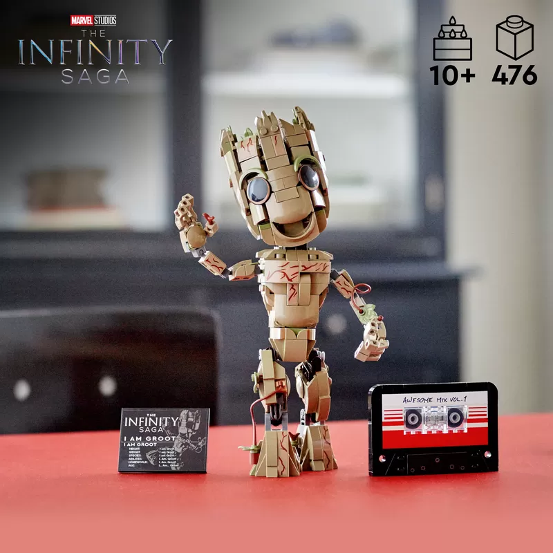 - 76217 SUPER HEROES MARVEL I AM GROOT