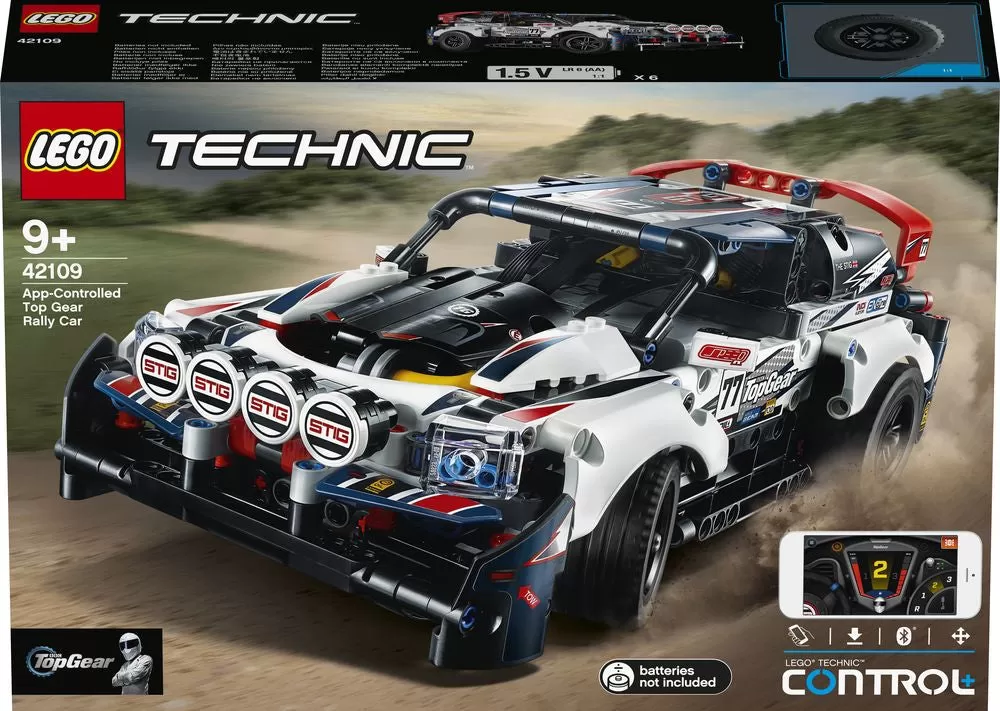 - 42109 TECHNIC APP CONTROLLED TOP GEAR RALLY CAR