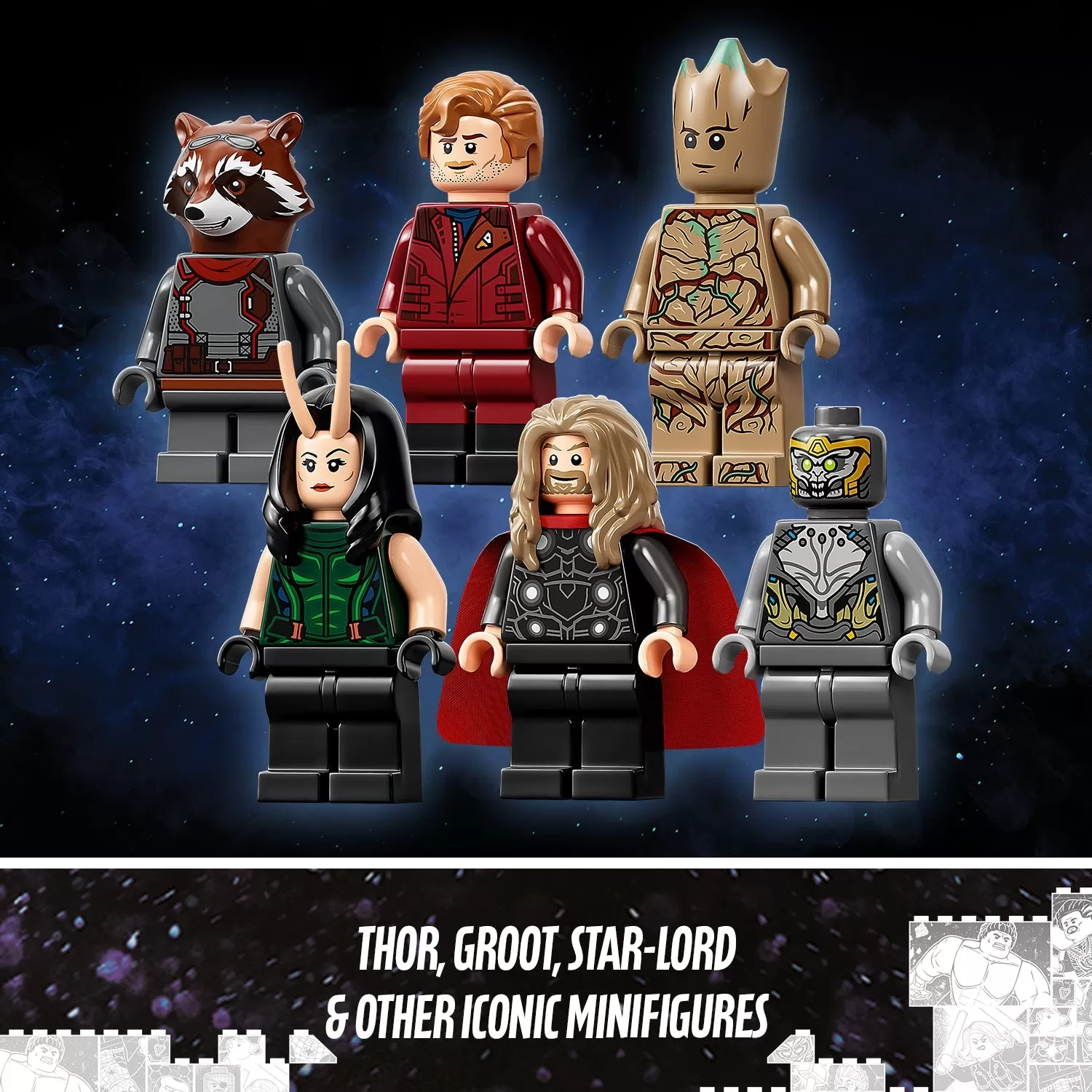 - 76193 SUPER HEROES THE GUARDIANS SHIP