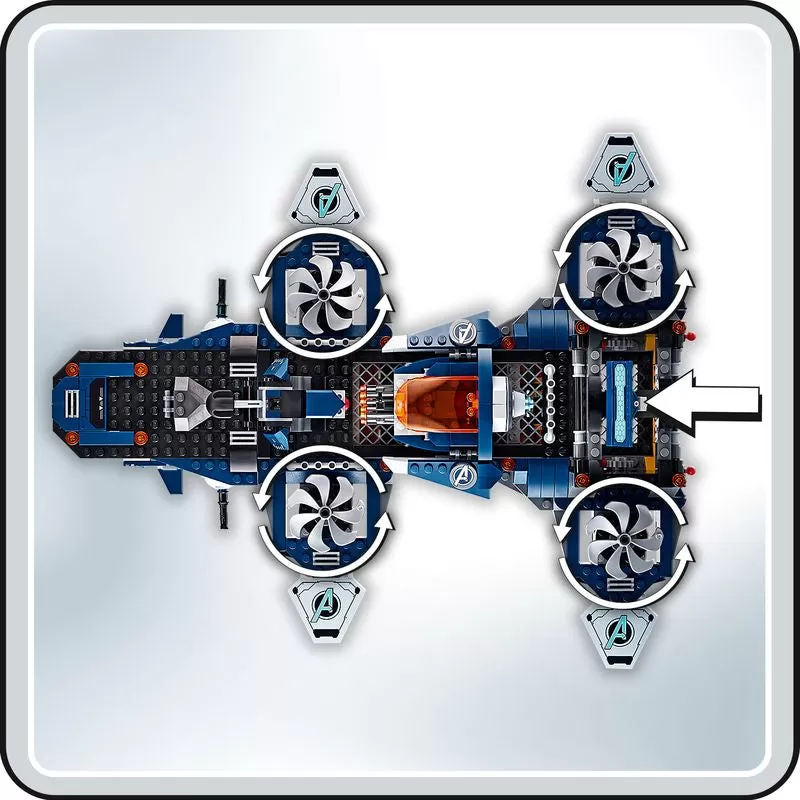 - 76153 MARVEL AVENGERS HELICARRIER