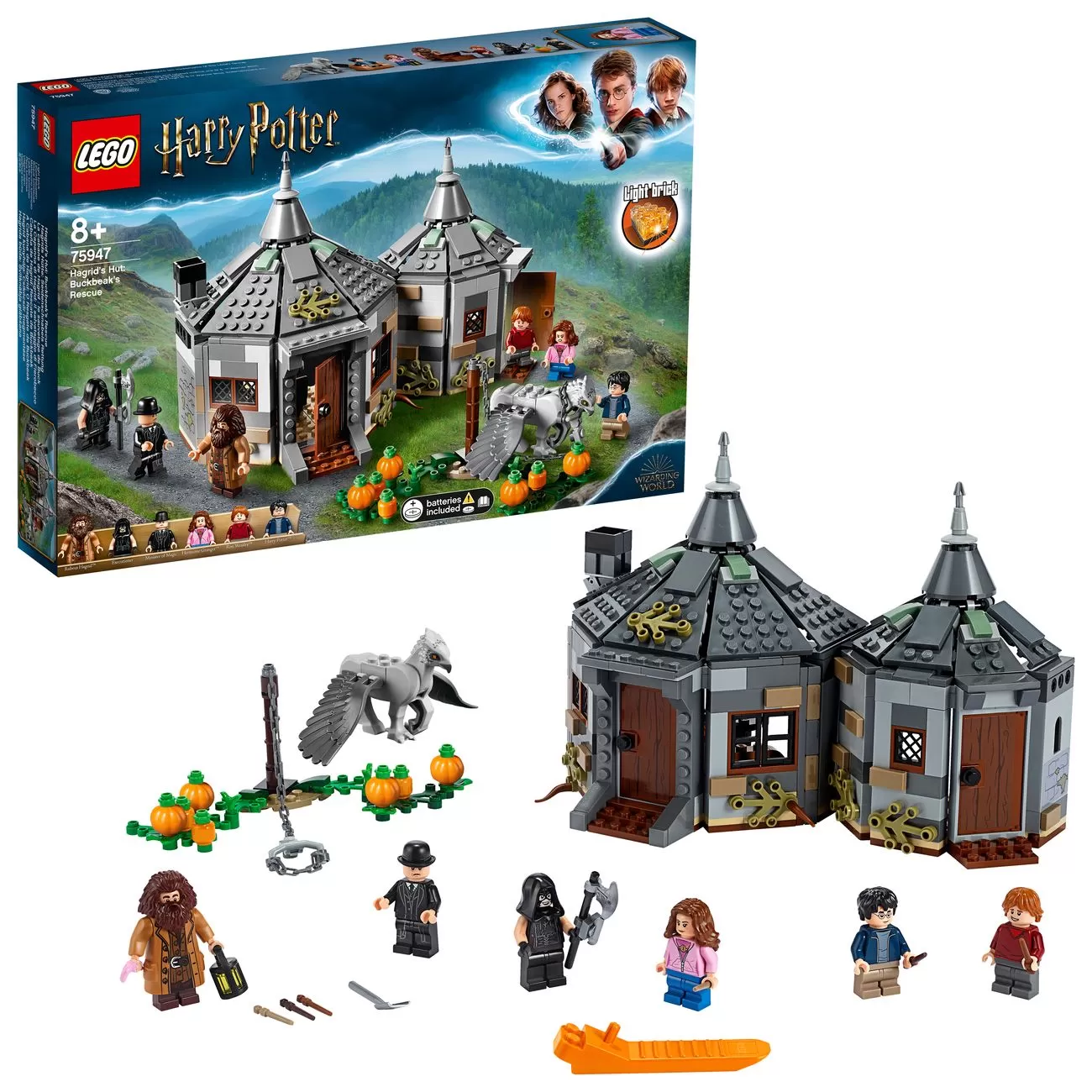 - 75947 HARRY POTTER HAGRIDS HUT BUCKBEAKS RESCUE